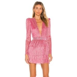 Sabina Musayev X REVOLVE Carry Mini Dress in Hot Pink